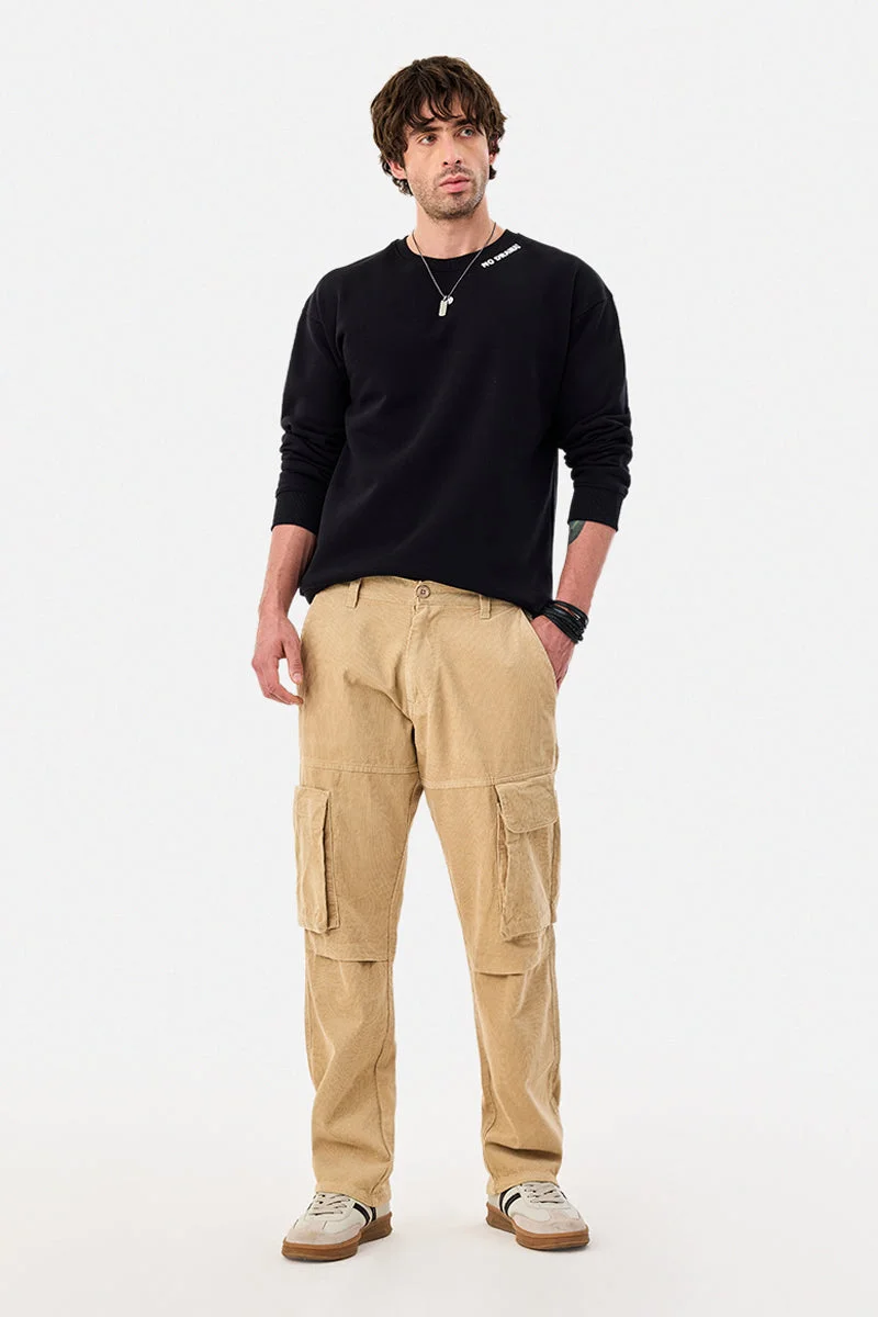 سنيتش 6 Pocket Baggy Corduroy Cargo Pants